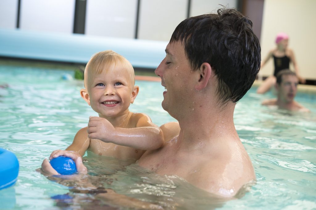 Cours de natation pour enfants à Namur